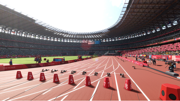 东京奥运会跑道图片图片
