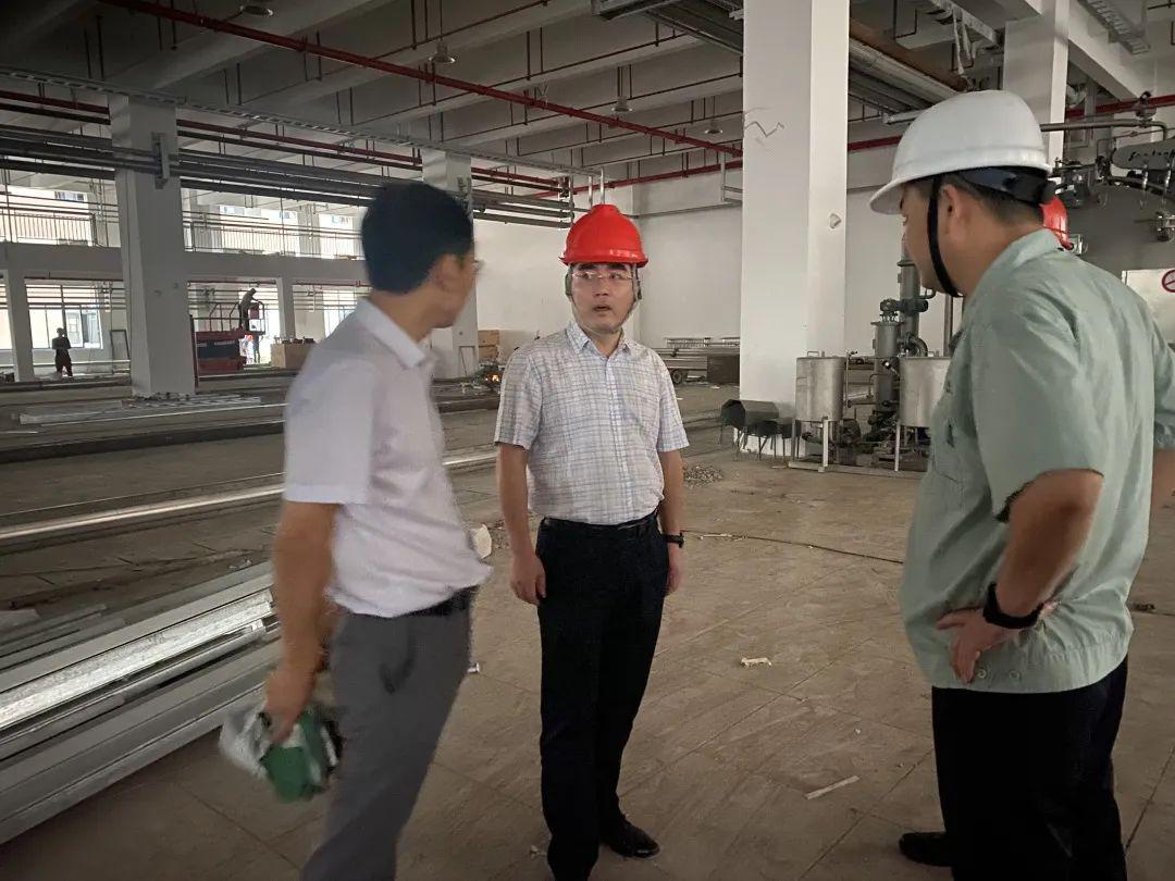 赴柯桥区实地踏勘七色彩虹印染组团1 赴柯桥区实地踏勘七色彩虹印染组团1