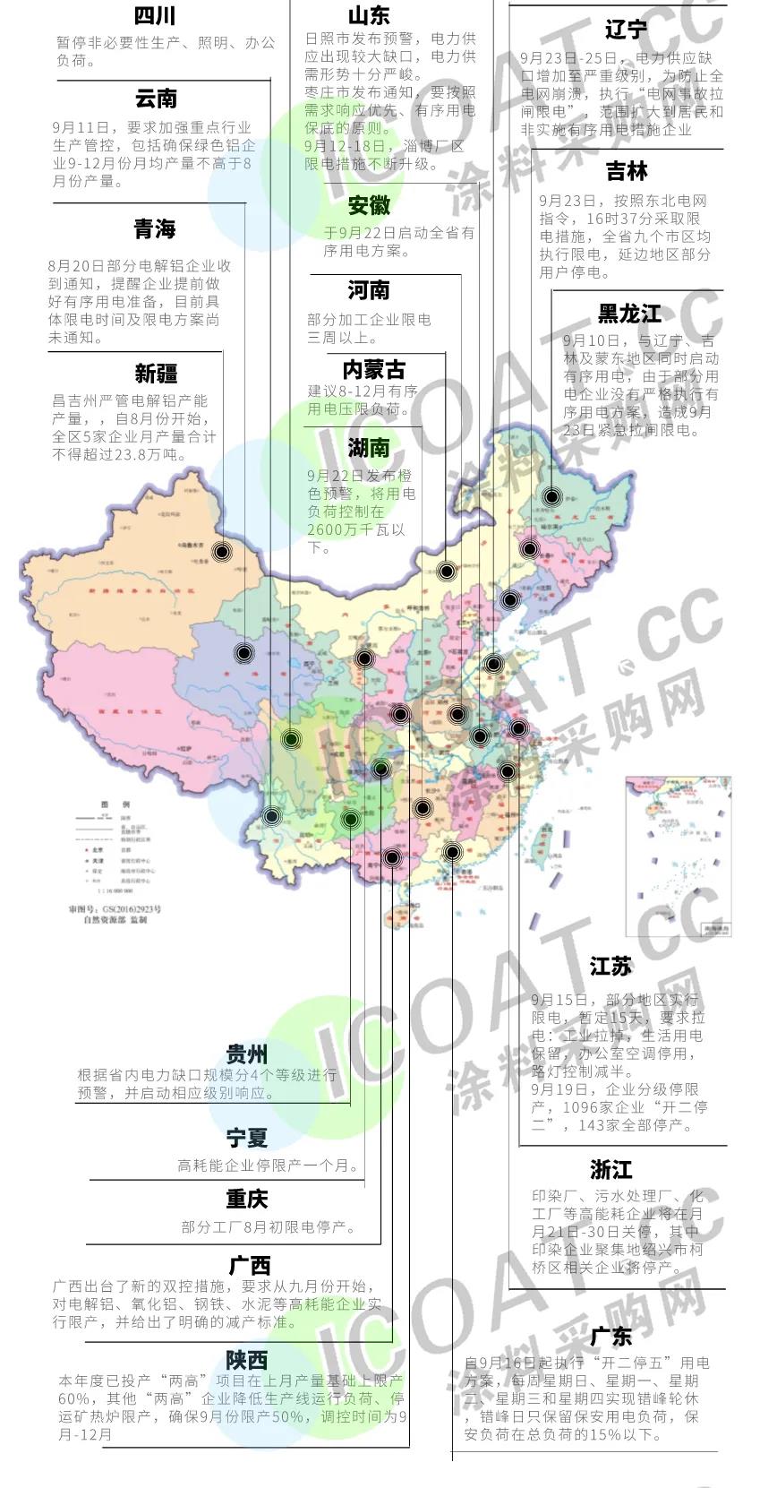 　停限电将成为常态，化工品涨价蓄势待发