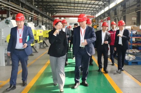 到软控胶州产业园考察调研 到软控胶州产业园考察调研