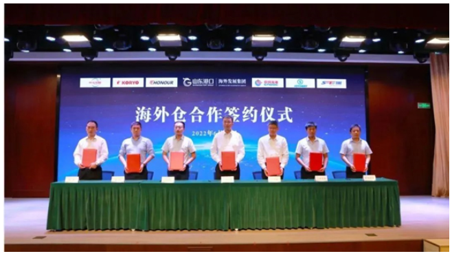 面向中东和非洲轮胎市场。后续，他们将在非洲、南美、东南亚等地建仓。
