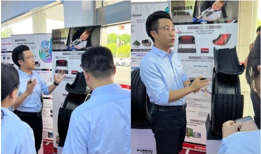 (锦湖轮胎产品经理讲解品牌前瞻技术) (锦湖轮胎产品经理讲解品牌前瞻技术)
