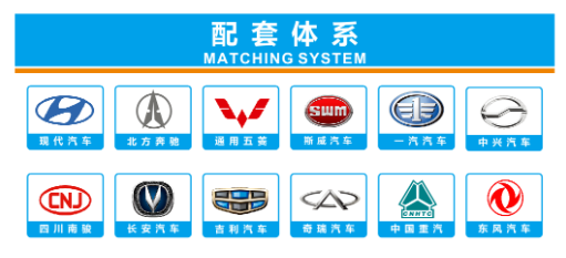 　配套市场，海大集团成功进入现代汽车、通用汽车、北方奔驰、东风汽车、中国重汽、吉利汽车、长安汽车、奇瑞汽车、一汽汽车等30余个整车厂配套体系，并建立了长期战略合作伙伴关系。