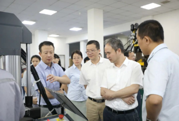 宁波市科技局党组成员、副局长陈善福莅临建新开展“三强三促”专项调研