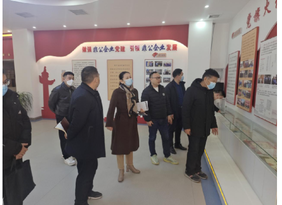 开封市商务局副局长戴一楠带队到公司调研指导工作