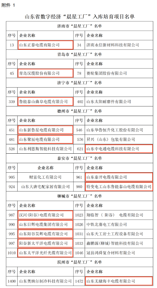 山东省工业企业数据赋能专项行动已经确定了首批数字经济"晨星工厂"名单。