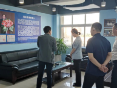 河南省科技厅及信阳市科技局领导实地探访狼牌轮胎